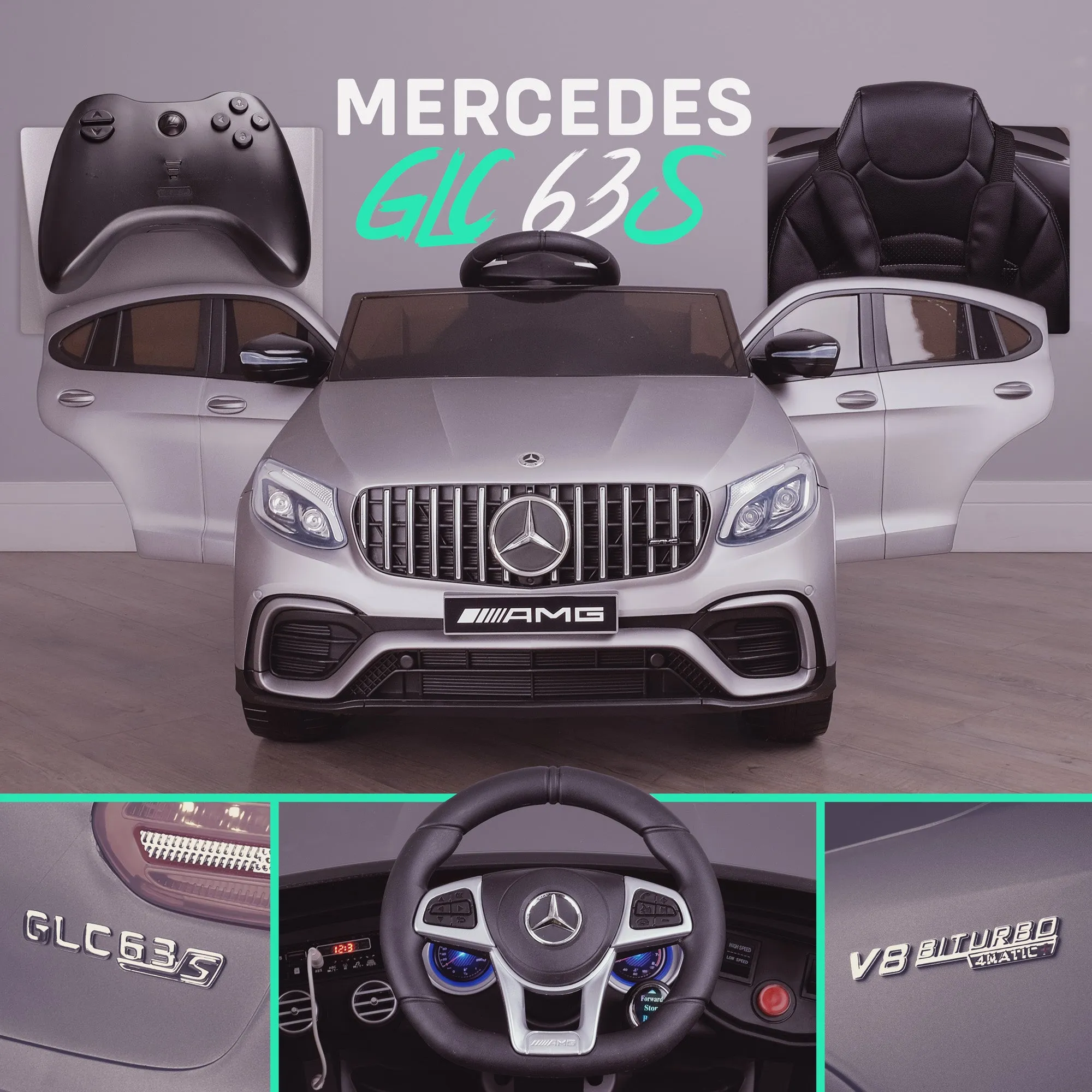 Mercedes Benz GLC 63S Coupe AMG
